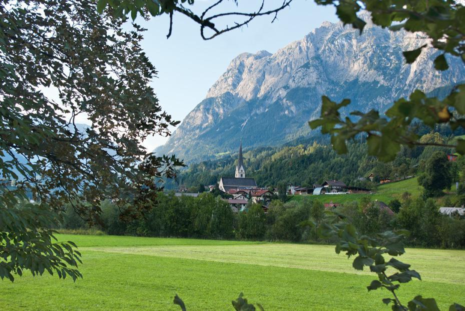 Ferienwohnung Bio-Bauernhof Einberghof Pfarrwerfen Exterior foto